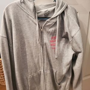Anti Social Social Club Zip up Hoodie